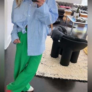 ZARA menswear trousers in green size medium